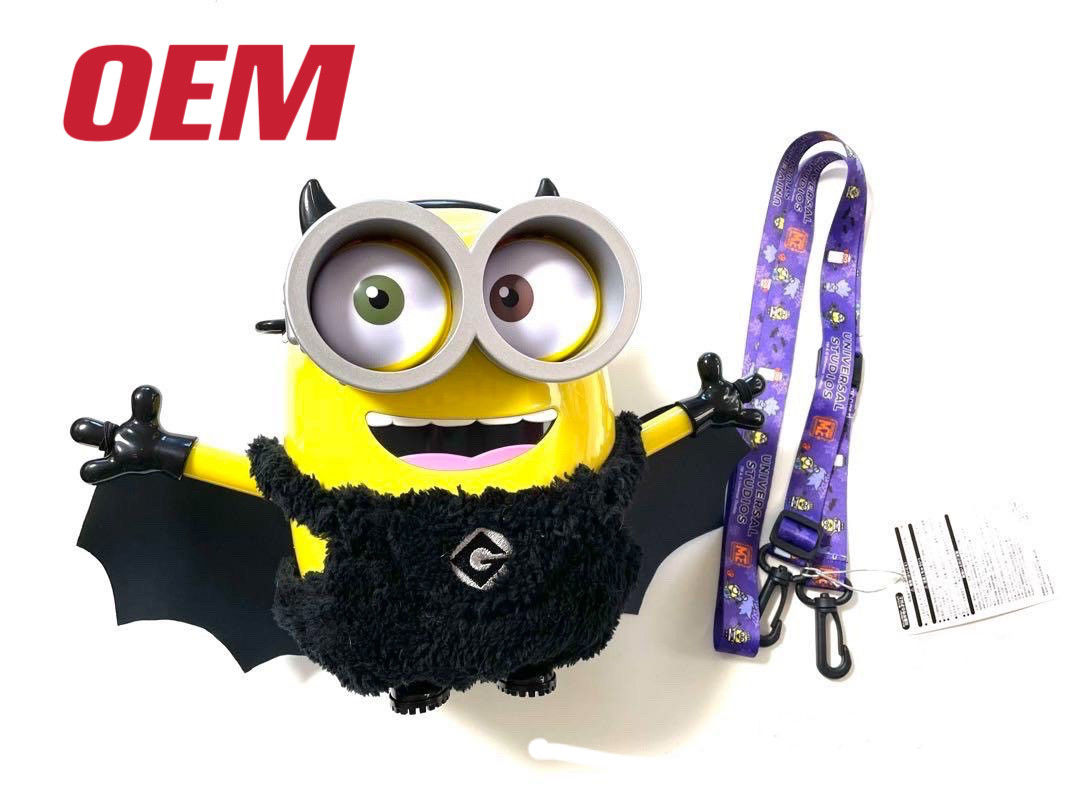Factory custom Character Shape Popcorn Bucket  Make 30oz Popcorn Plastic Container