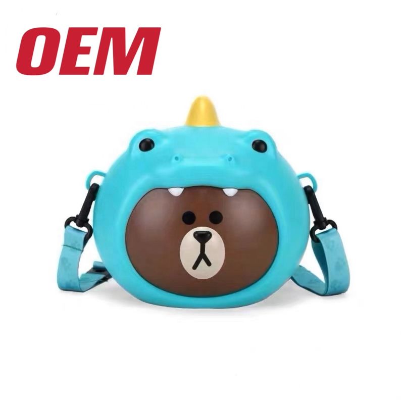Toy manufacturer custom Story Character Popcorn Bucket OEM Figure Popcorn Plastic Container