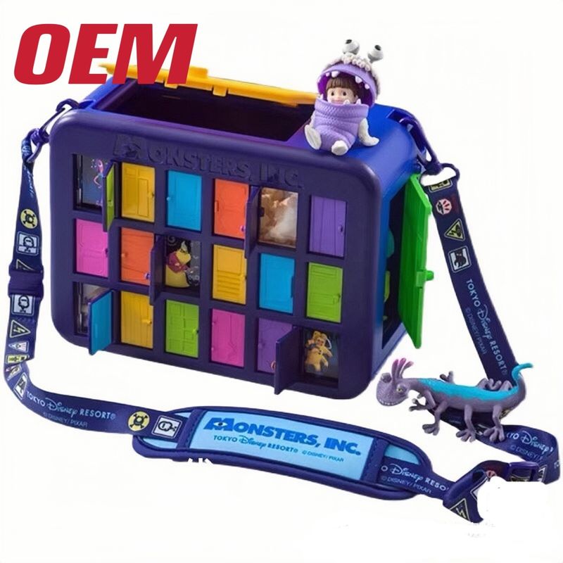 CUSTOM ABS Popcorn Bucket Plastic Shoulder Bag Cartoon Toy Make Character Popcorn Bucket