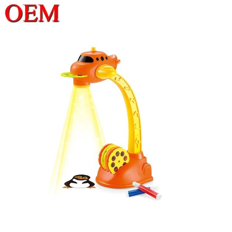 ABS Projector Patterns Toy Children OEM Plastic Cute small Mini Projector Toy for kids