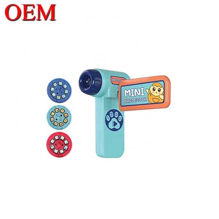 ABS Projector Patterns Toy Children OEM Plastic Cute small Mini Projector Toy for kids