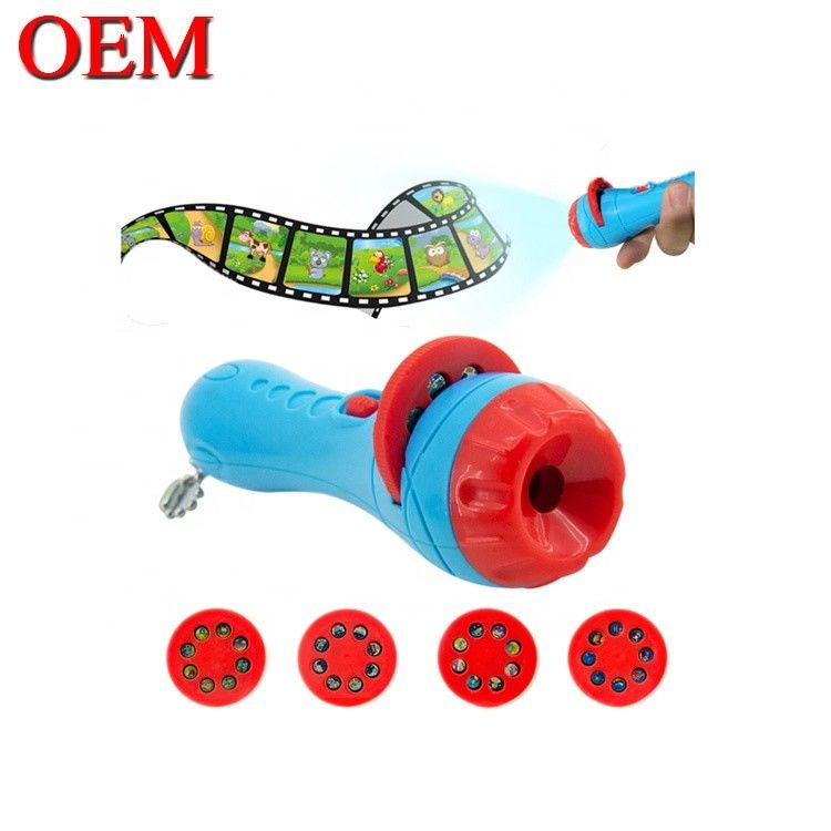 ABS Projector Patterns Toy Children OEM Plastic Cute small Mini Projector Toy for kids