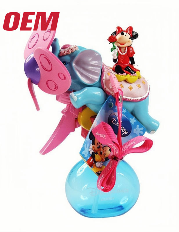Portable Mini Cooling Fan OEM Summer Portable Fan Made Handheld Cute Lithium Battery Fold Plastic Summer Cartoon