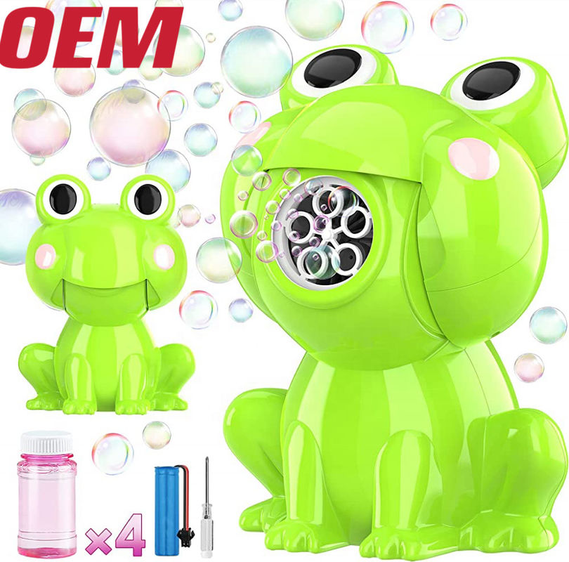 Nuby Bath Octopus Bubble Machine Made Automatic Bubble Maker With 2 Solutions OEM Bubble Blower  For Kids