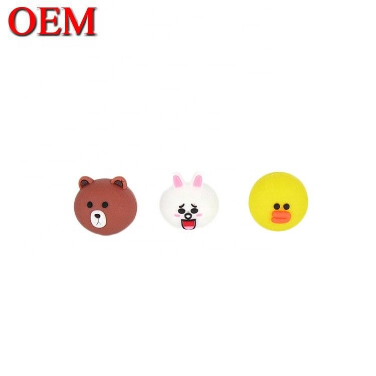 Custom Mini Cute USB Toy OEM Cute Cartoon Cable Bites Figures Make Plsstic Animal Data Charger Bites Accessory toy