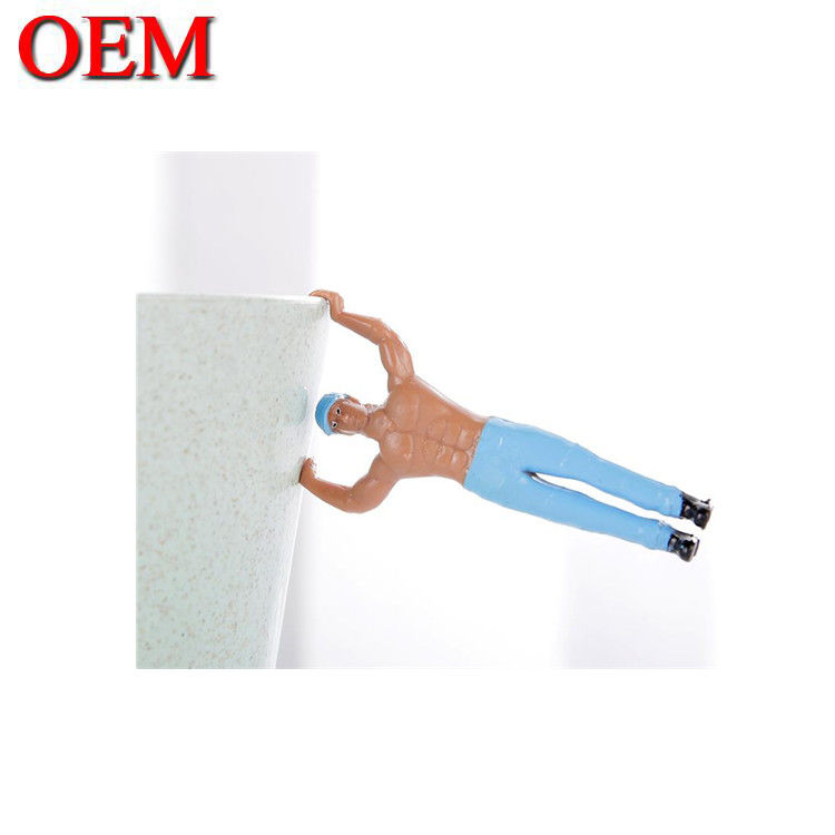 Figure manufacturer Custom Wine Glass Charms Top Sell Decoration Plastic figure toy