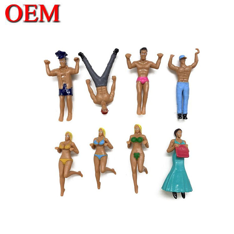 Figure manufacturer Custom Wine Glass Charms Top Sell Decoration Plastic figure toy