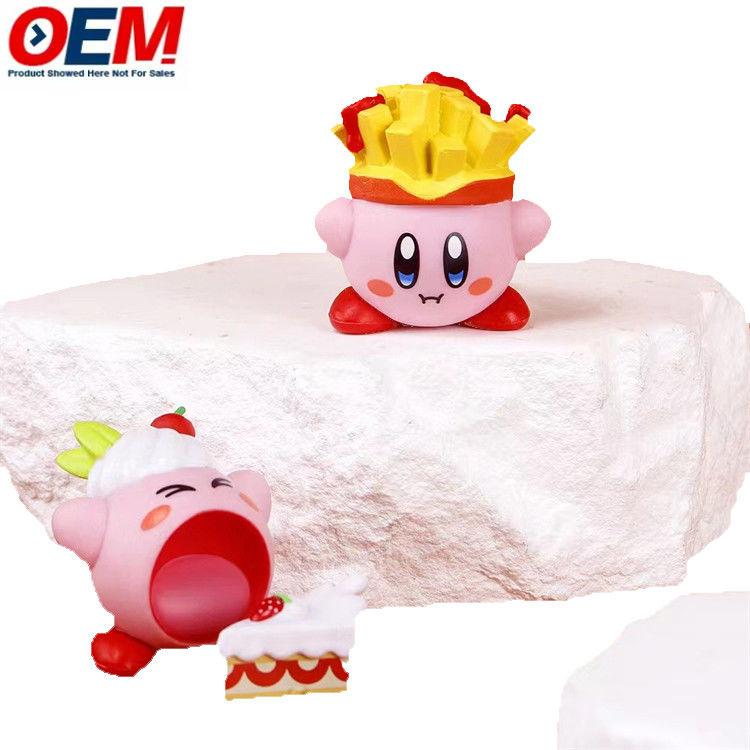 Customized  Plastic Silicone Toys OEM 3D Soft Squishy figure character Toys Factory  toy manufacturers