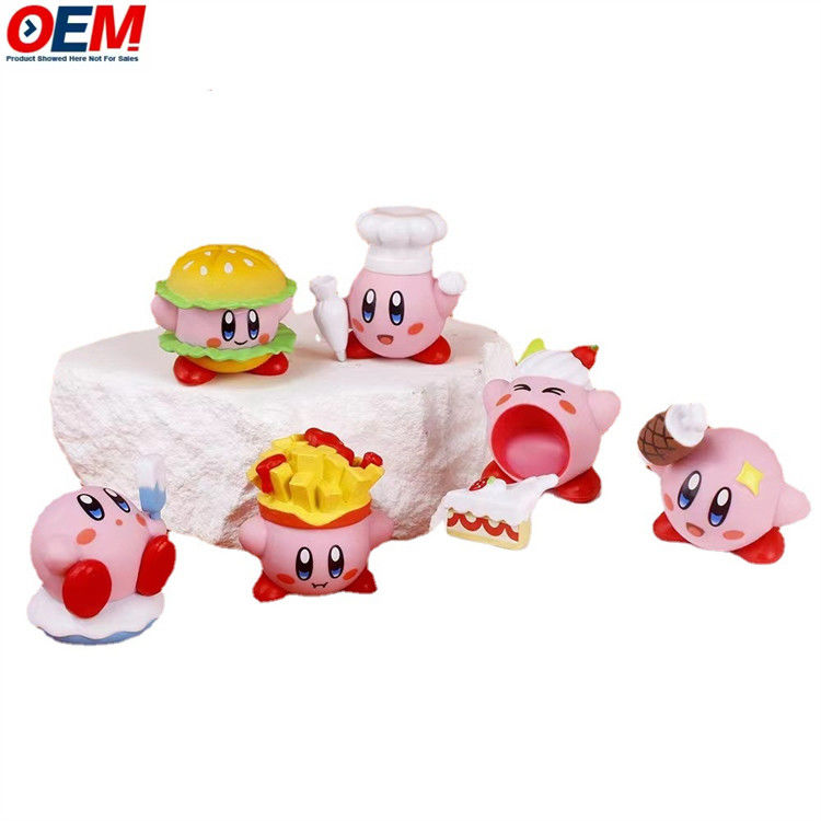 Customized  Plastic Silicone Toys OEM 3D Soft Squishy figure character Toys Factory  toy manufacturers