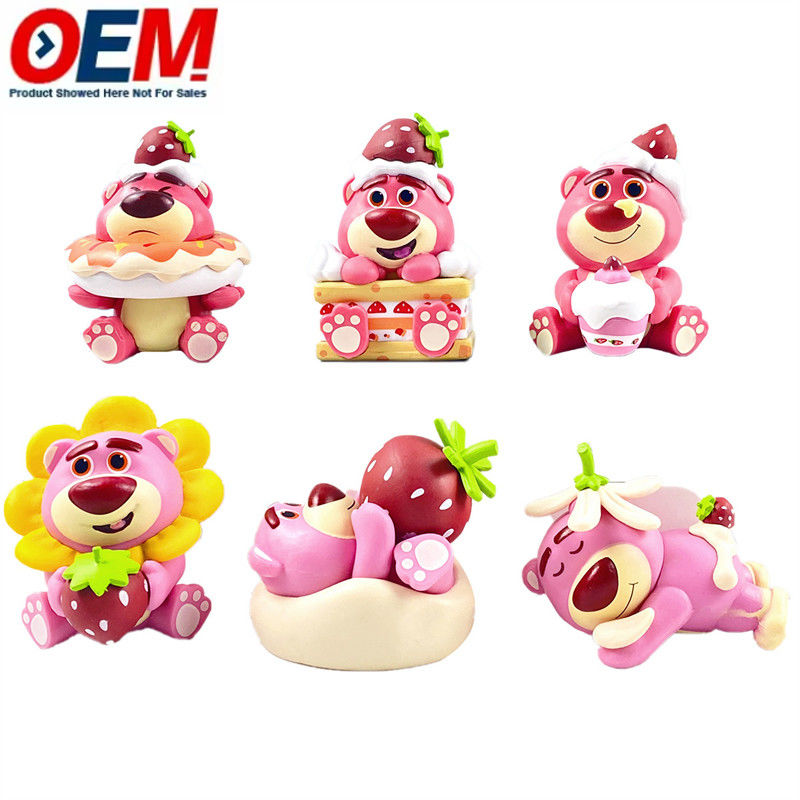 Customized  Plastic Silicone Toys OEM 3D Soft Squishy Figure Character Toys Factory  Toy Manufacturers