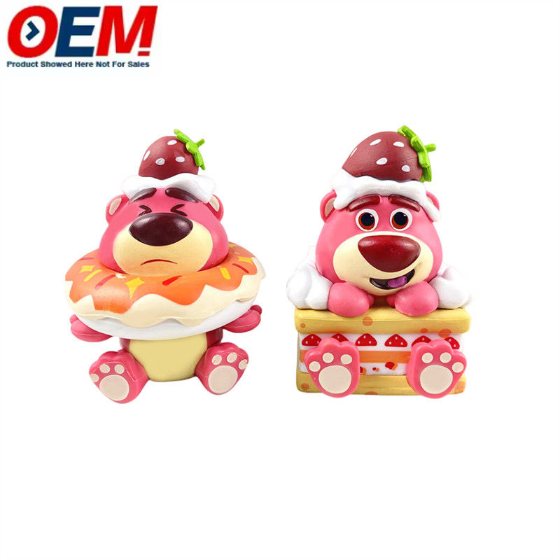 Customized  Plastic Silicone Toys OEM 3D Soft Squishy Figure Character Toys Factory  Toy Manufacturers