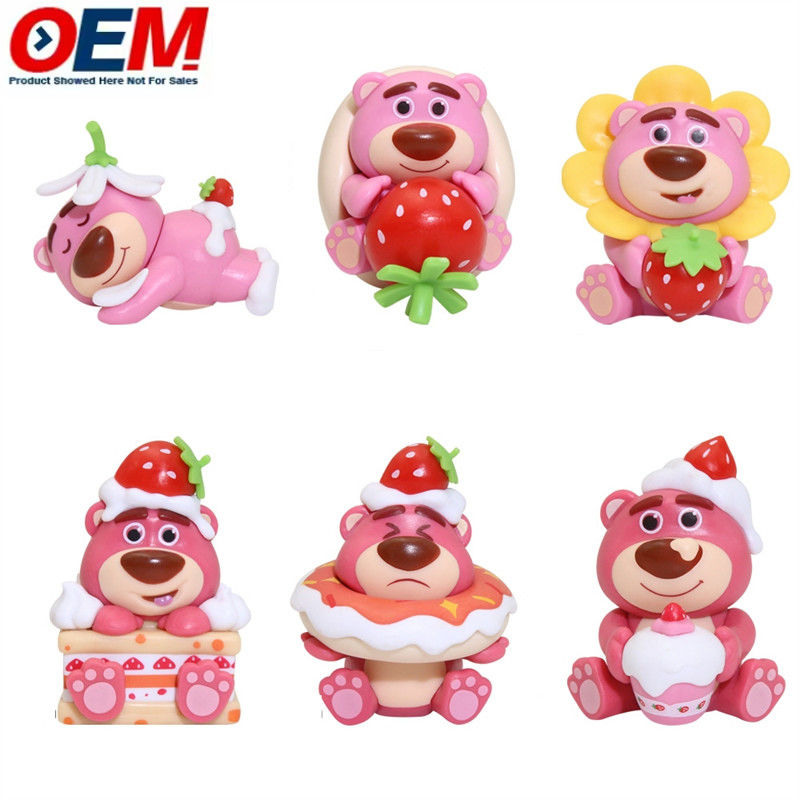Customized  Plastic Silicone Toys OEM 3D Soft Squishy Figure Character Toys Factory  Toy Manufacturers