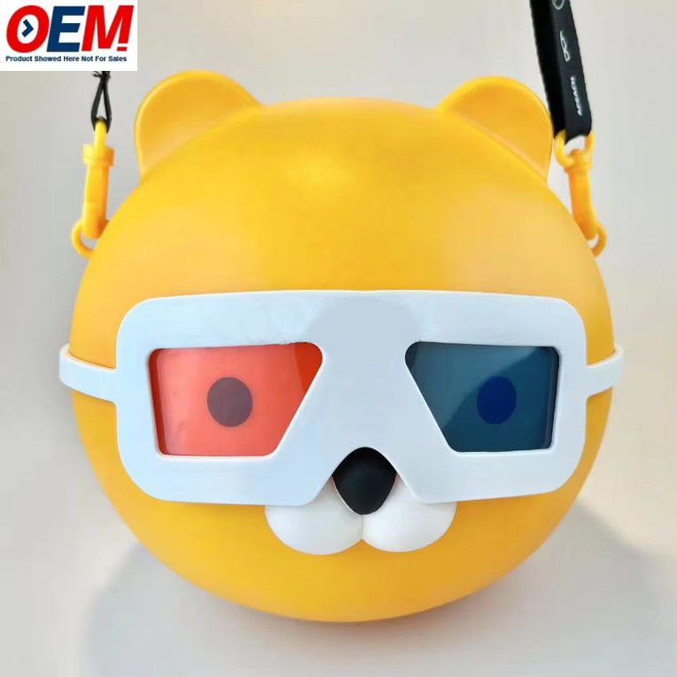 Movie Cinema Popcorn Bucket with Customized Design Materials Custom Color