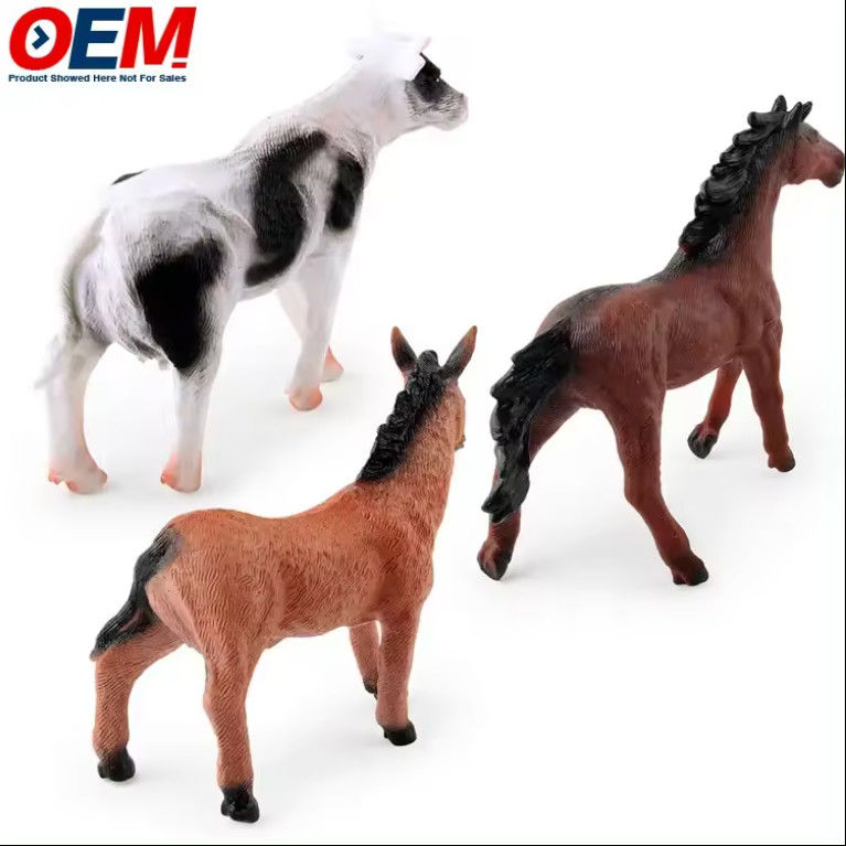Custom Cheap Plastic Wild Toy Farm Wildlife Model Plastic Animal Gift Toy Toy Factory