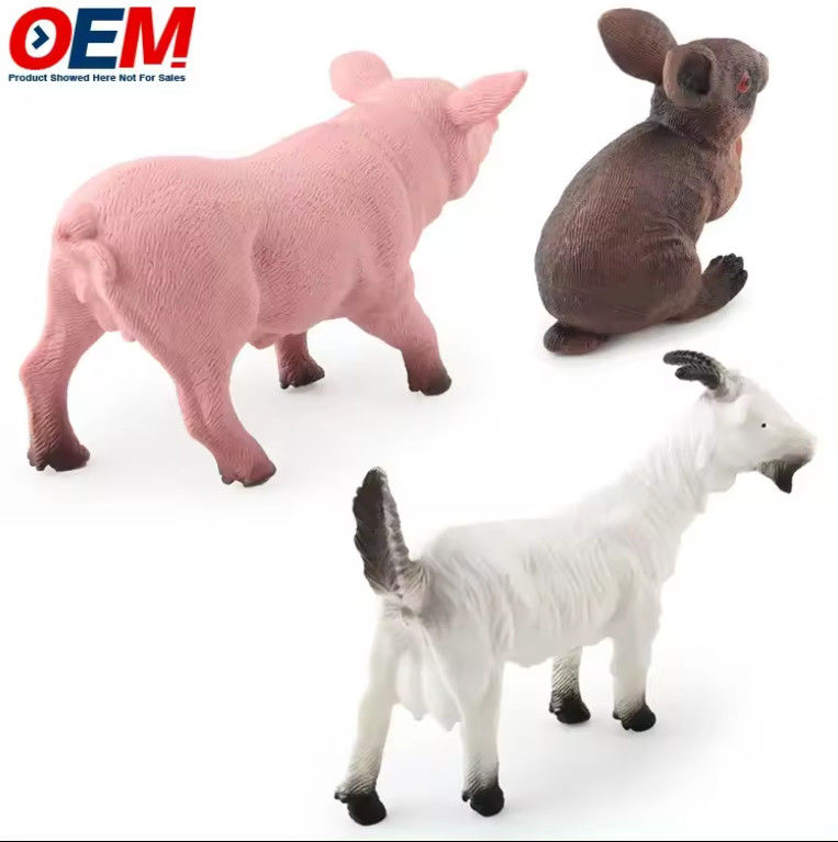 Custom Cheap Plastic Wild Toy Farm Wildlife Model Plastic Animal Gift Toy Toy Factory