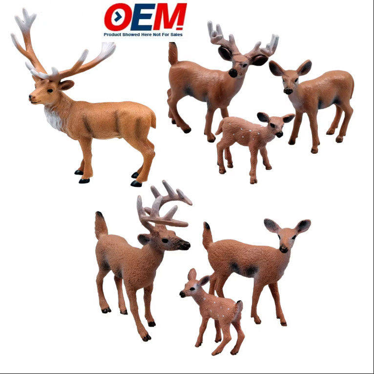 Custom Cheap Plastic Wild Toy Farm Wildlife Model Plastic Animal Gift Toy Toy Factory