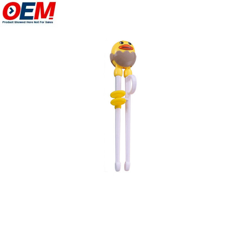 Custom Spoon Funny Silicone Kids Children Trainer Washable Reusable Home Learning Baby Cartoon Learning Reusable Training