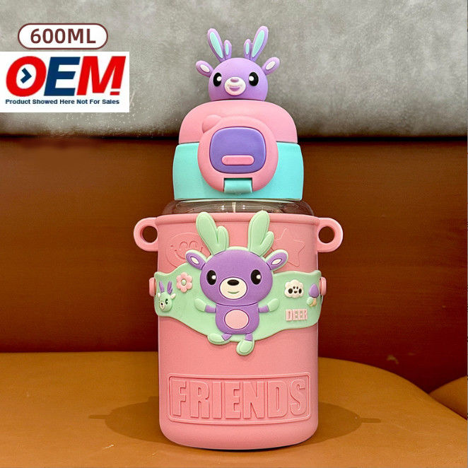 Children's BPA Free Water Bottle Custom Size And Safe Non Toxic Plastic Perfect For Kids