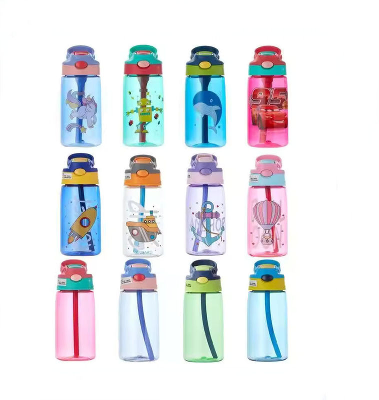 Customized Food Grade Plastic Material Safe Non Toxic Water Drinking Bottle For Children Baby