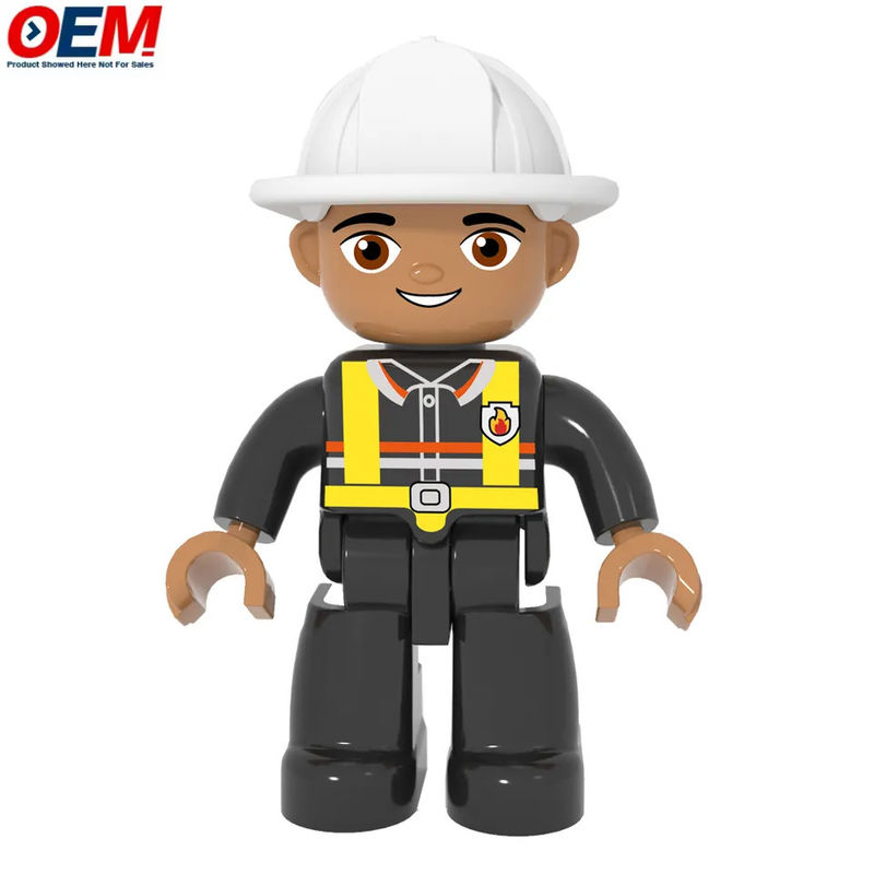 Custom Character Of Worker Man Figure Model Toys Teacher Student Police Construction Worker Role Play Toys Custom