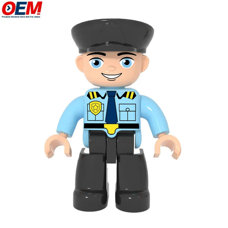 Custom Character Of Worker Man Figure Model Toys Teacher Student Police Construction Worker Role Play Toys Custom