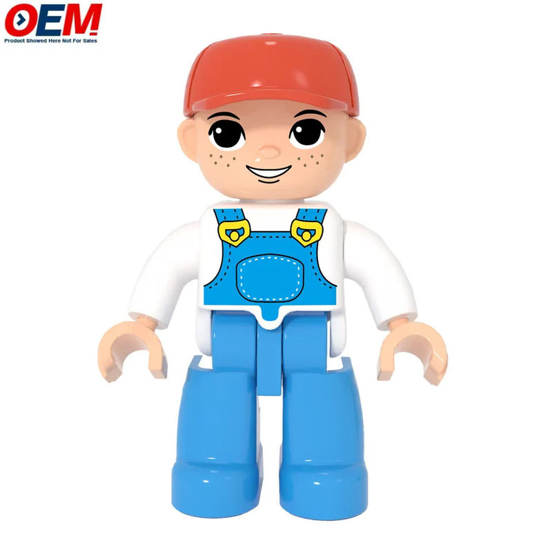 Custom Character Of Worker Man Figure Model Toys Teacher Student Police Construction Worker Role Play Toys Custom