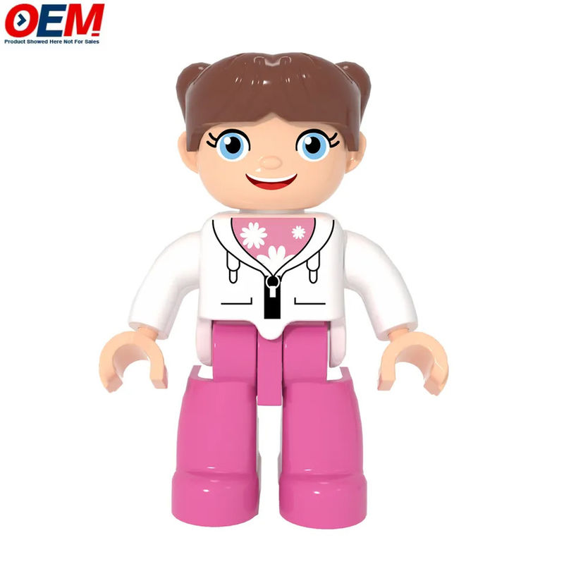 Custom Character Of Worker Man Figure Model Toys Teacher Student Police Construction Worker Role Play Toys Custom