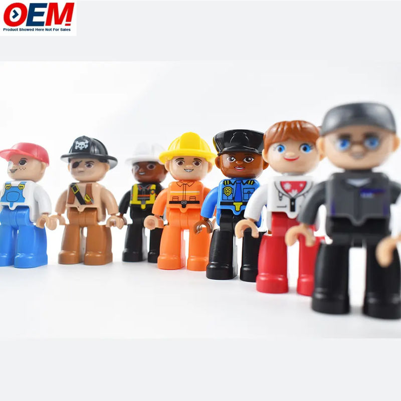 Custom Character Of Worker Man Figure Model Toys Teacher Student Police Construction Worker Role Play Toys Custom