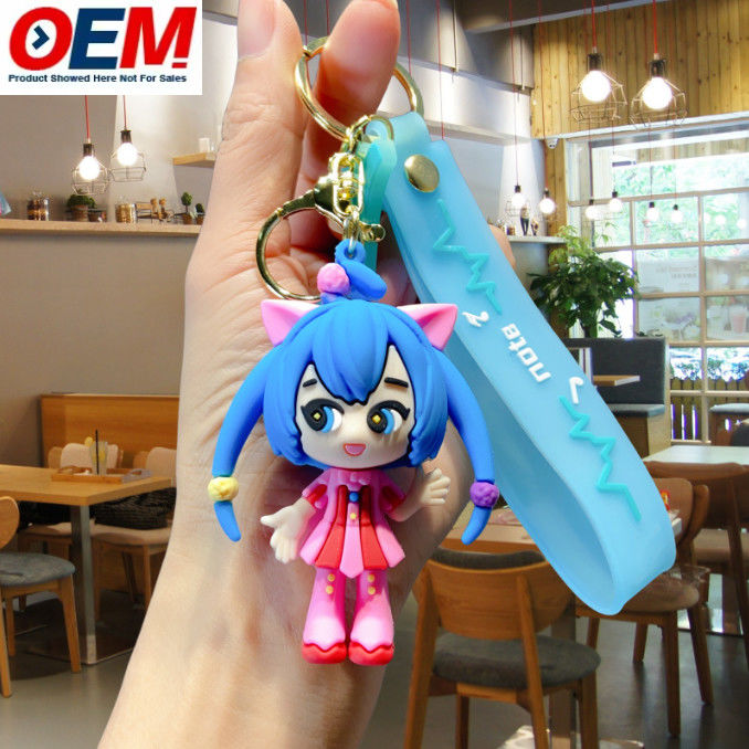 Custom High Quality Safety Key Chain Doll Hanging Jewelry Numerous Categories For You To Customize