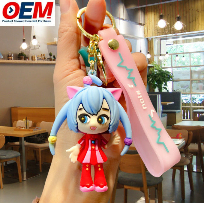 Custom High Quality Safety Key Chain Doll Hanging Jewelry Numerous Categories For You To Customize