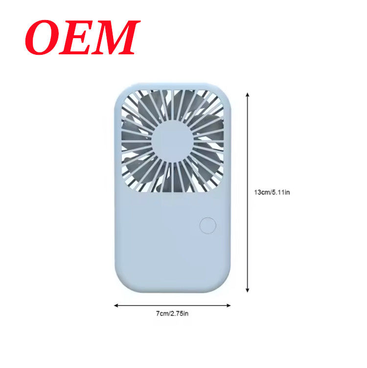 Mini Portable Rechargeable Pocket Fan Electric Handheld Air Cooling Fan For Outdoor Office Use
