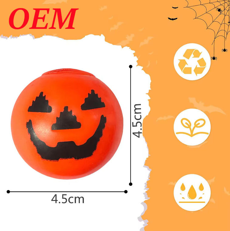 Halloween New One Eye Decompression Toy TPR Office Children's Sensory Toy Squeeze Ball Toy