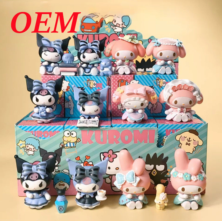 Flower Mystery Box Figure Lovely Room Decoration Pvc Plastic Toys Lucky Blind Box