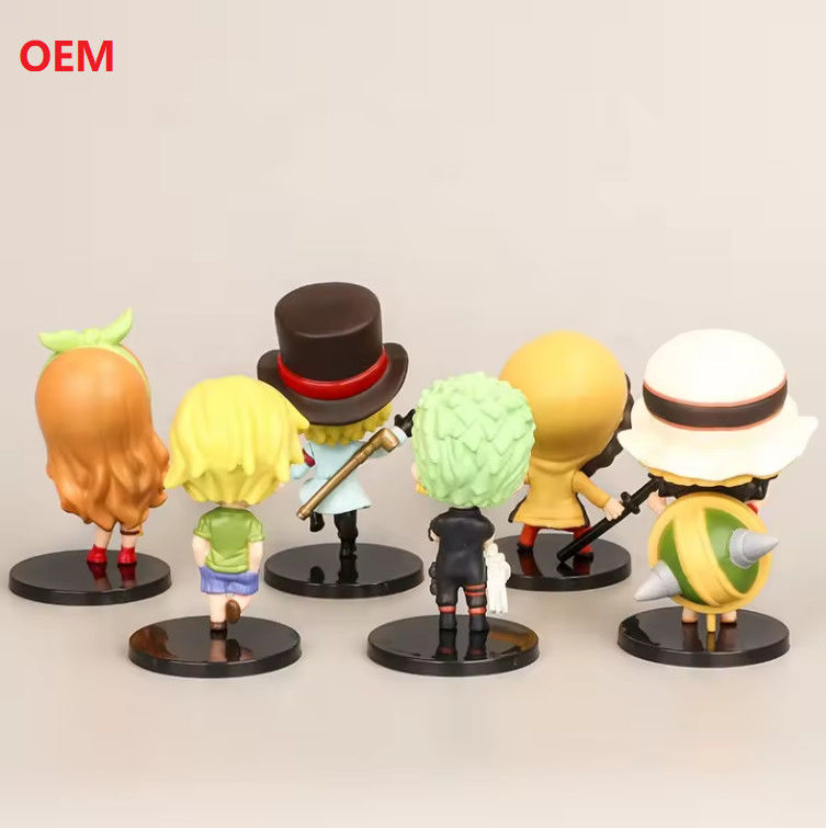 Cartoon Models Action Figure Anime Figure Toys for Decoration in Customized Colour