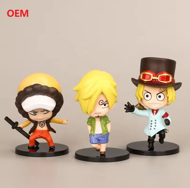 Cartoon Models Action Figure Anime Figure Toys for Decoration in Customized Colour