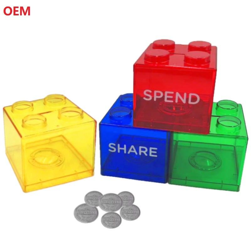 ABS Money Box Children's Piggy Bank Toy For Kindergarten Gift Supplied By Client