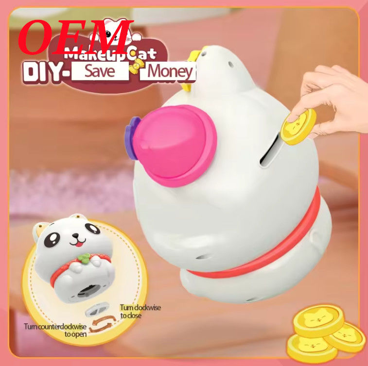OEM Lovely Piggy Bank Coin Bank Money Box for Kids Supplied by Client Customizable