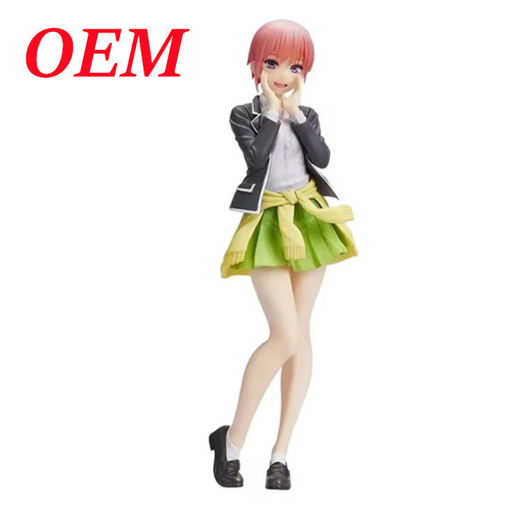 Customized PVC Figure Anime Action Figures for Home Decor Art Toy Injection Process
