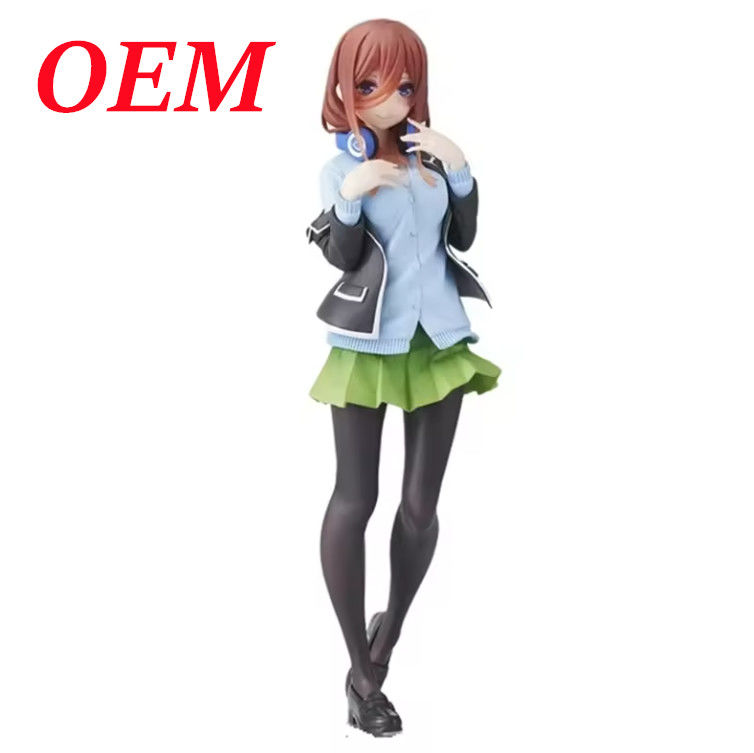 Customized PVC Figure Anime Action Figures for Home Decor Art Toy Injection Process