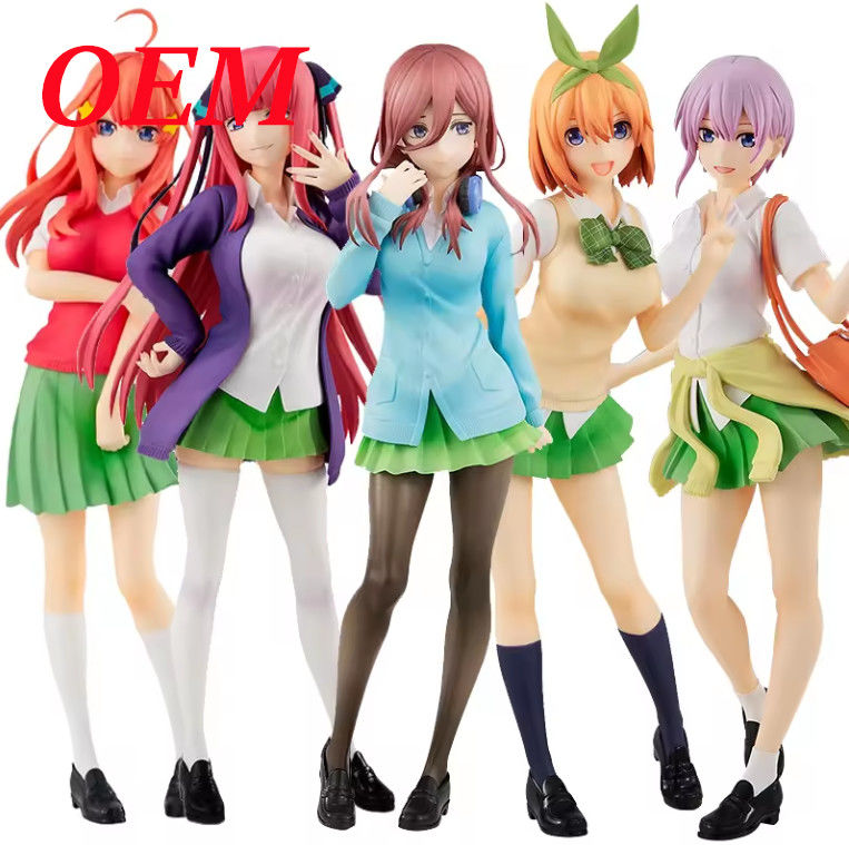 Customized PVC Figure Anime Action Figures for Home Decor Art Toy Injection Process