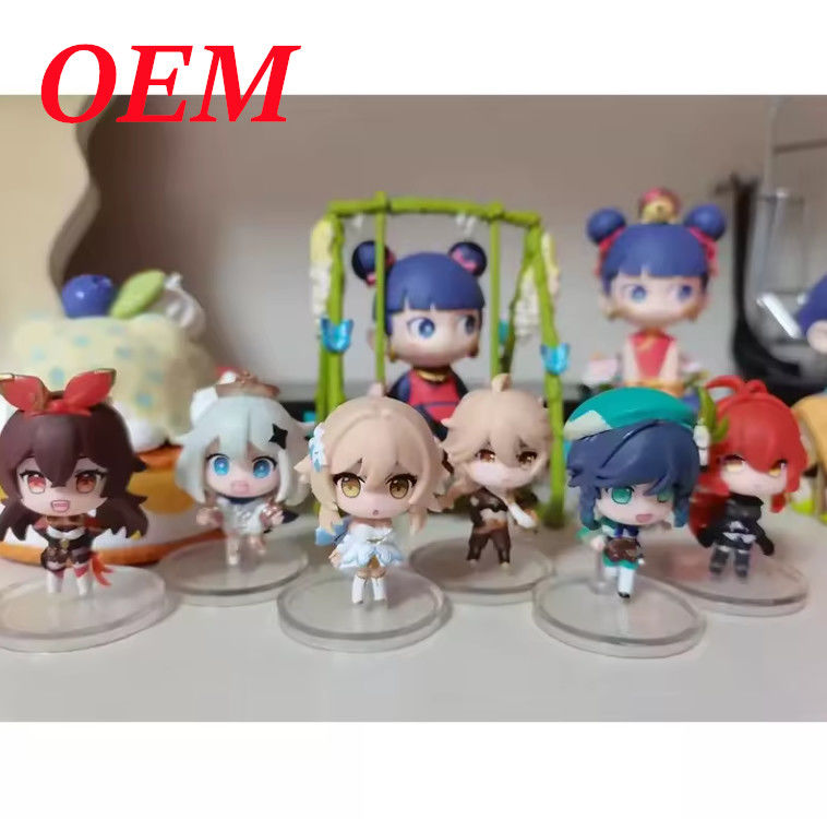 Cartoon Models Action Figure Anime Figure Toys For Decoration In Customized Colour