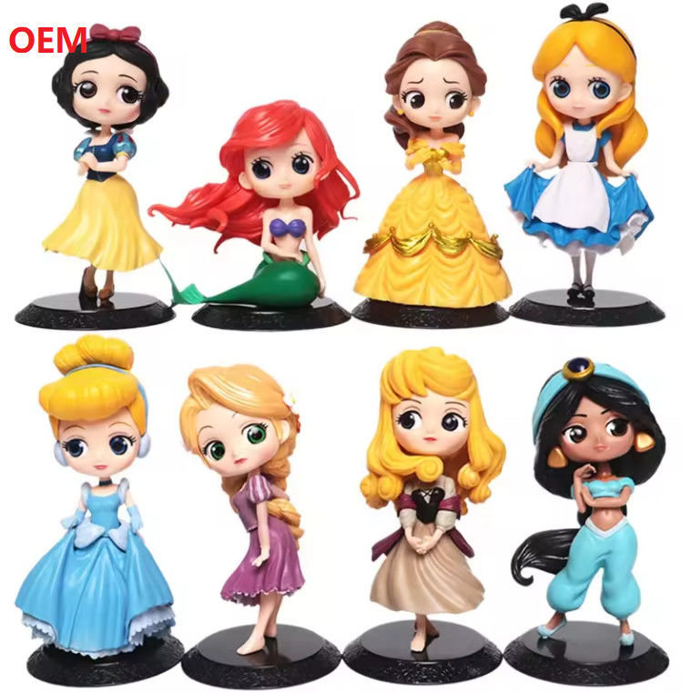 Customized Size Anime Figure Toys Cartoon Models Only OEM For Decoration And Kids Gift
