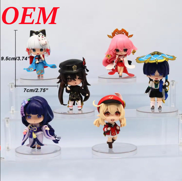 Kids Gift And Decoration Customized Colour Anime Figure Toys Cartoon Models Action Figure