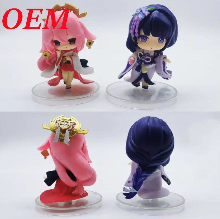 Kids Gift And Decoration Customized Colour Anime Figure Toys Cartoon Models Action Figure
