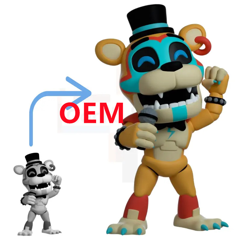 OEM PVC Figures Custom Art Vinyl Toy OEM Cartoon Action Figure Vinyl Miniature Figure