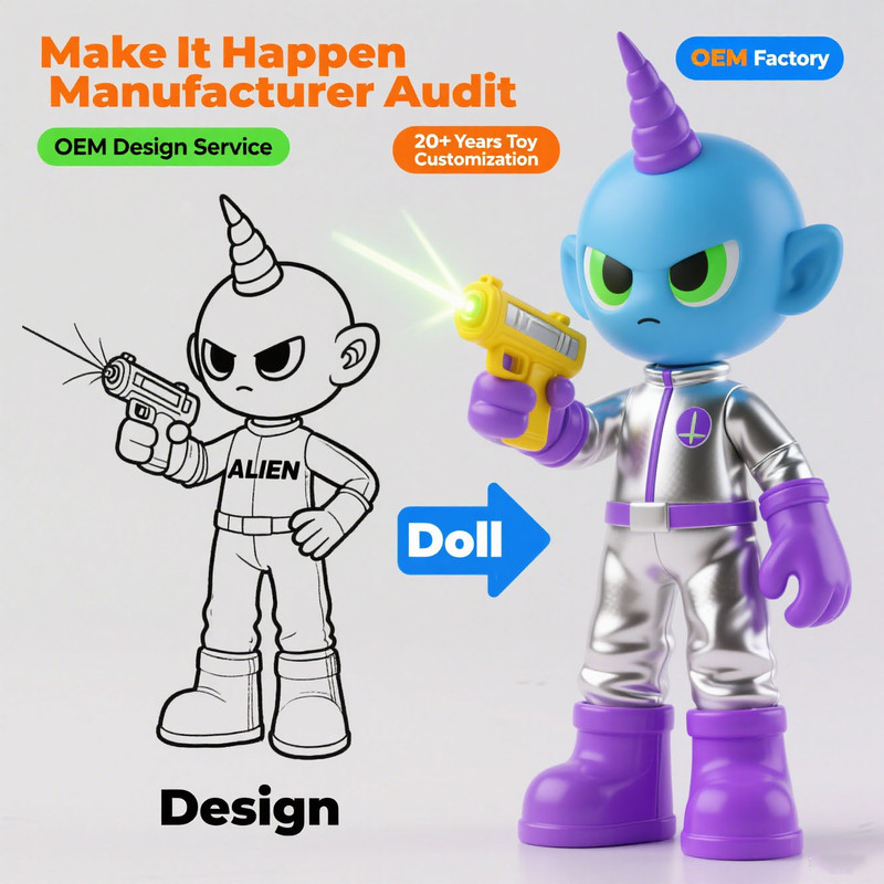 Professional OEM Custom PVC Toy with 20 Years Experience Customized Size and Movie & TV Theme
