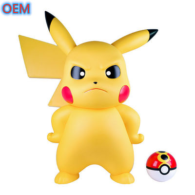 Custom 3d Plastic Cartoon Animal Anime Figures Toys OEM Design PVC Plastic Figures Toys