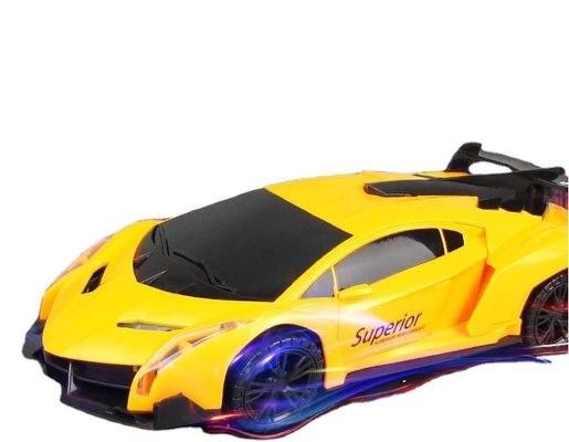 OEM Electric 360 Rotation Police Car Vehicle LED Music Kids Educational Toys