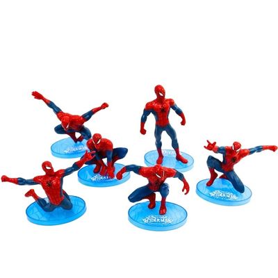 Customized Spider Man Birthday Cake Topper Plastic Toy