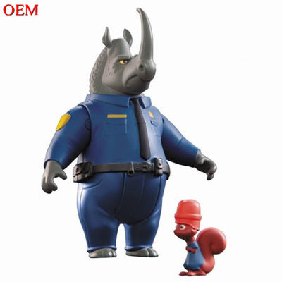 OEM Mini Figure Cartoon Monster Hunter Toy For Kids custom Plastic Animal Model Toy